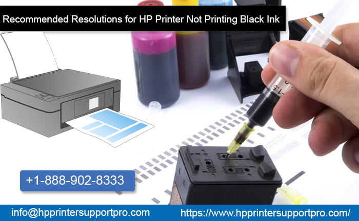 Recommended for HP Printer Printing Black