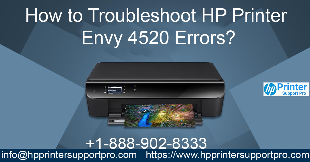 Troubleshoot Hp Printer Envy 4520 Errors 1 205 690 2254