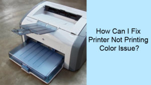 Fix Hp Printer Not Printing Color Issue Call 1 205 690 2254