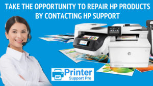 Repair your HP products by contacting HP support