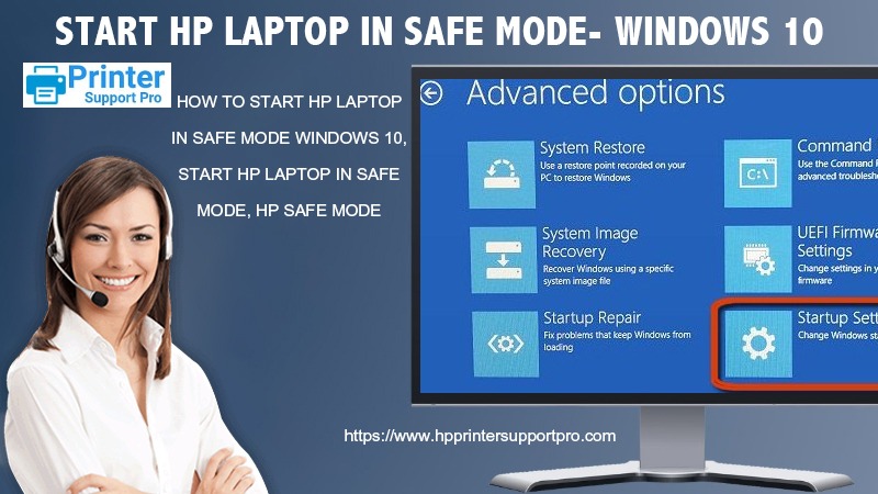 hp laptop safe mode