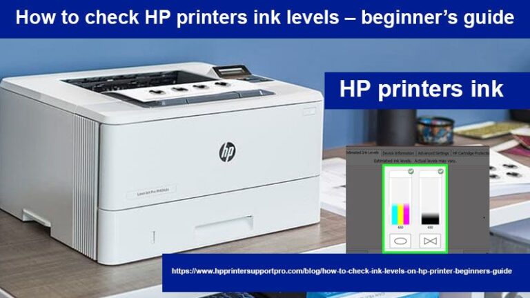 How To Check Hp Printers Ink Levels Beginners Guide 9401